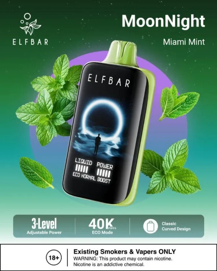 ELF BAR Moon Night 40000 Puffs Disposable Vape in Dubai UAE - Image 4