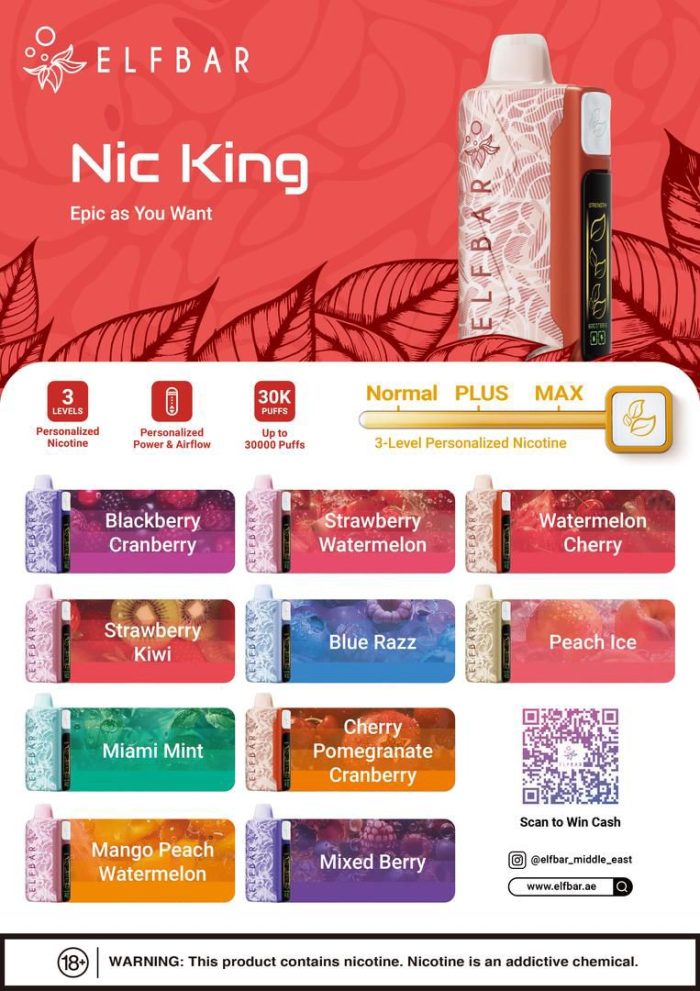 Elfbar Nic King 30000 Puffs