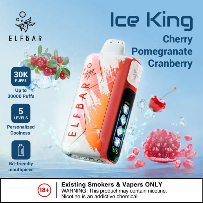 Elf Bar Ice King 30000 Puffs Disposable Vape in Dubai, UAE - Image 13