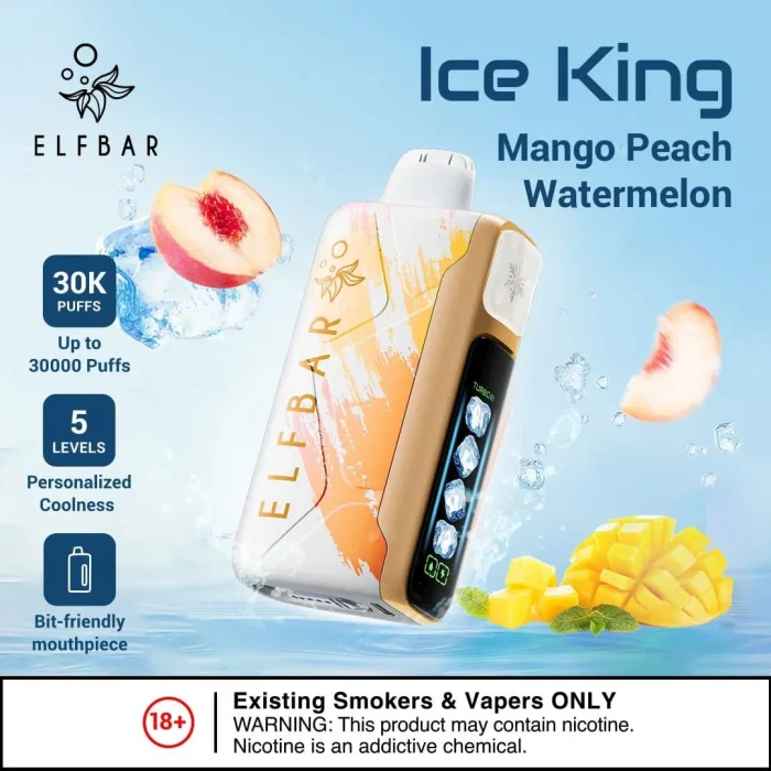 Elf Bar Ice King 30000 Puffs Disposable Vape in Dubai, UAE - Image 5
