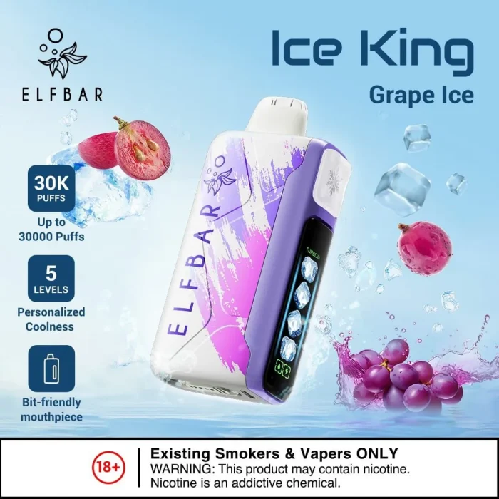 Elf Bar Ice King 30000 Puffs Disposable Vape in Dubai, UAE - Image 3