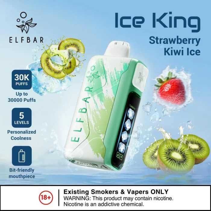 Elf Bar Ice King 30000 Puffs Disposable Vape in Dubai, UAE - Image 2