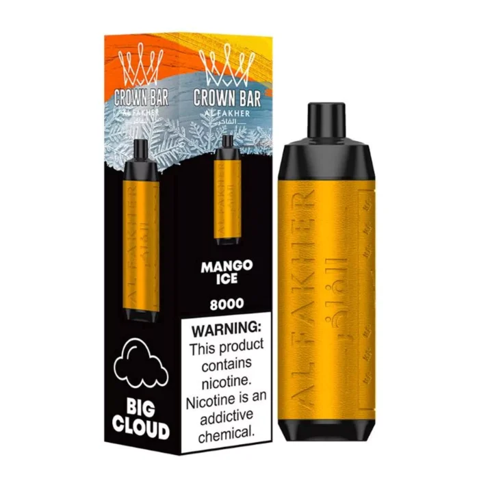 Al Fakher Crown Bar 8000 Puff Disposable Vape in Dubai UAE - Image 4