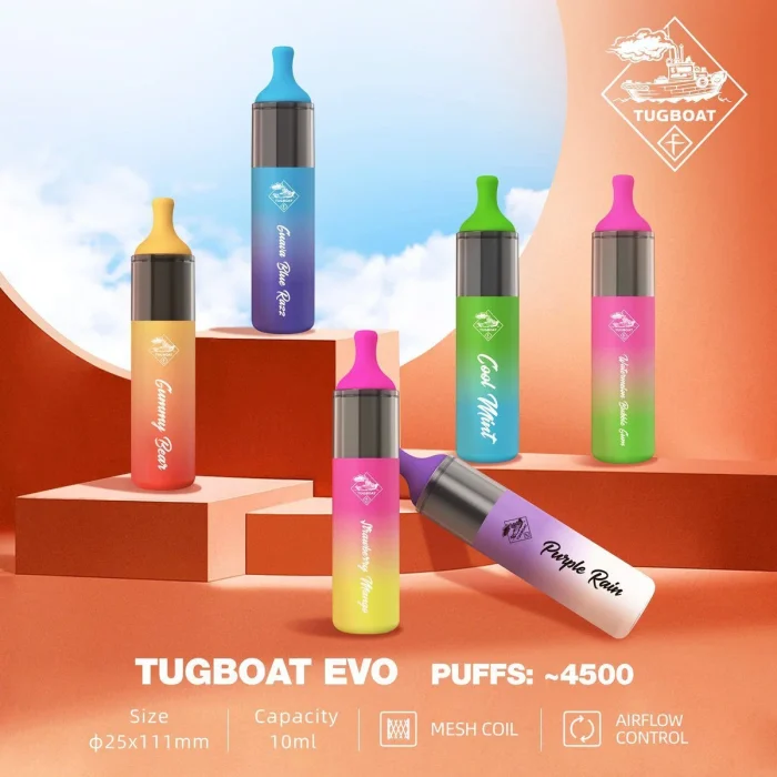 Tugboat EVO 4500 Puffs Disposable Vape in Dubai UAE