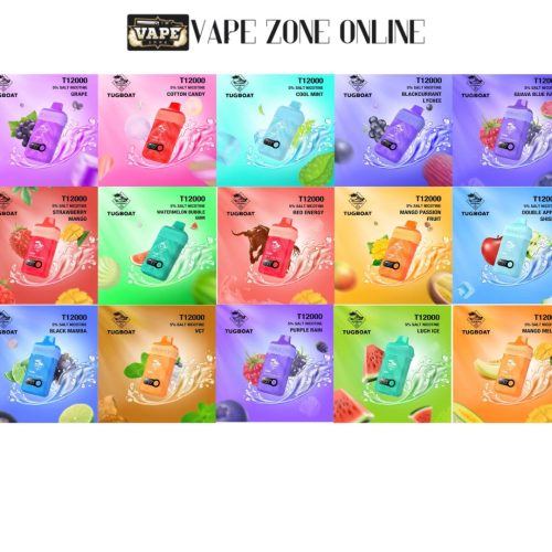 Tugboat T12000 Puffs 50Mg Disposable Vape In Dubai, UAE