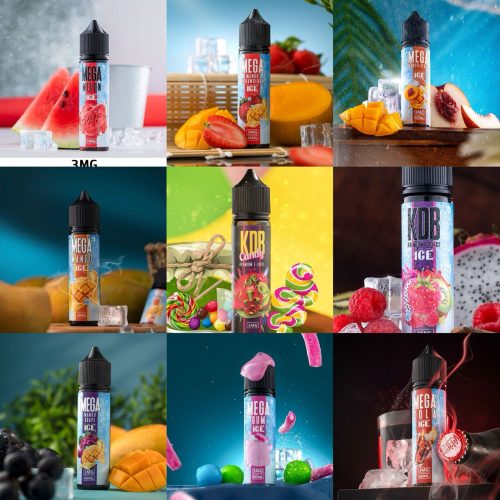 Mega 60 ml E- Liquid