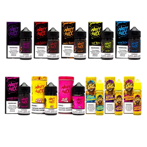 NASTY 60ML E-LIQUID All Flavors Available In UAE