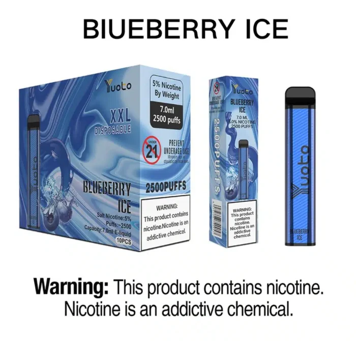 Yuoto XXL 2500 Puffs Disposable Vape  in UAE Dubai - Image 5