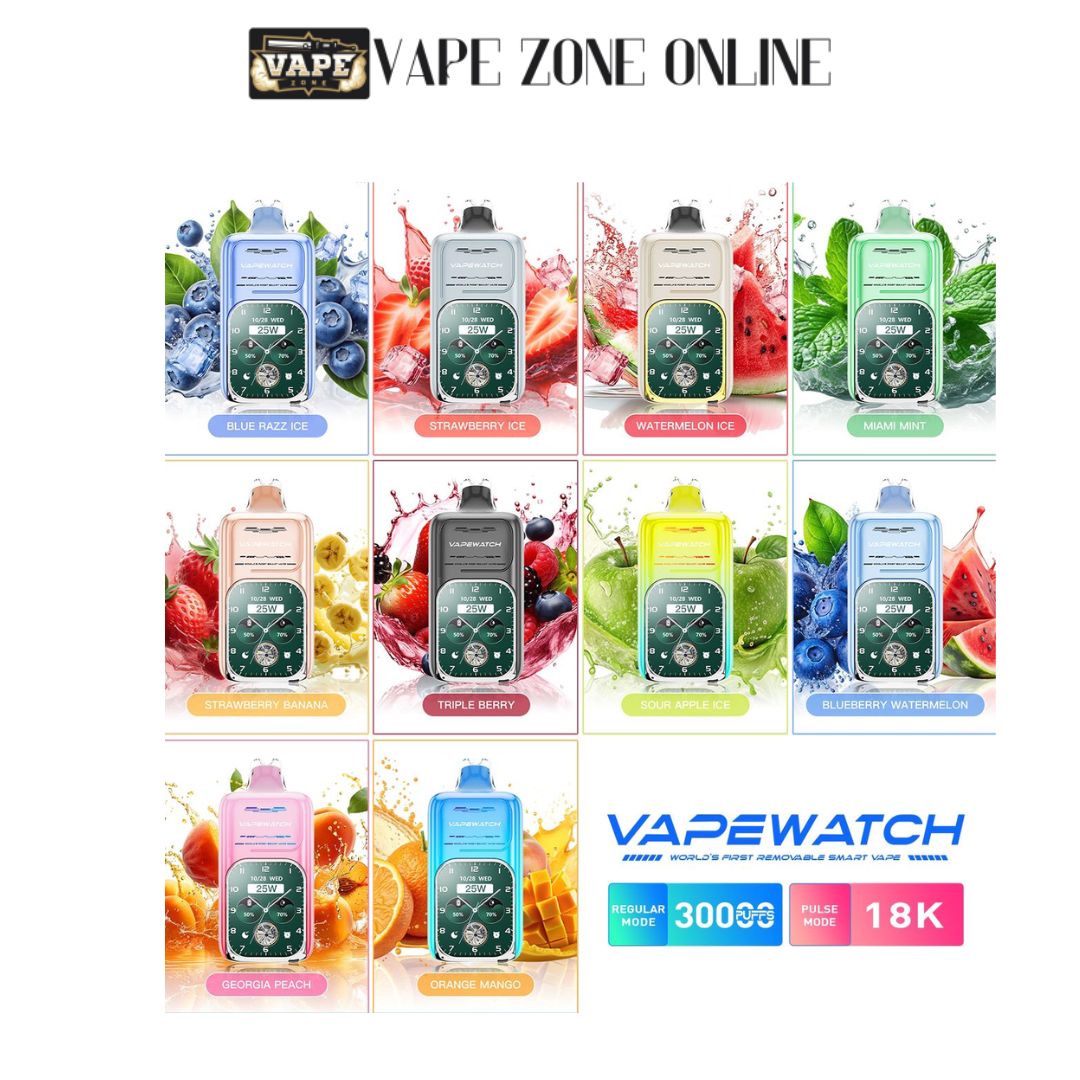 JNR Vape Watch 30000 Puffs Disposable Vape in Dubai UAE