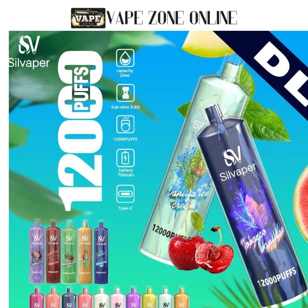 Silvaper DL 12000 Puffs Disposable Vape in Dubai UAE
