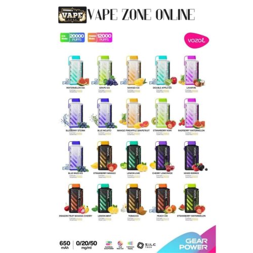 VOZOL Gear Power 20000 Puffs Disposable