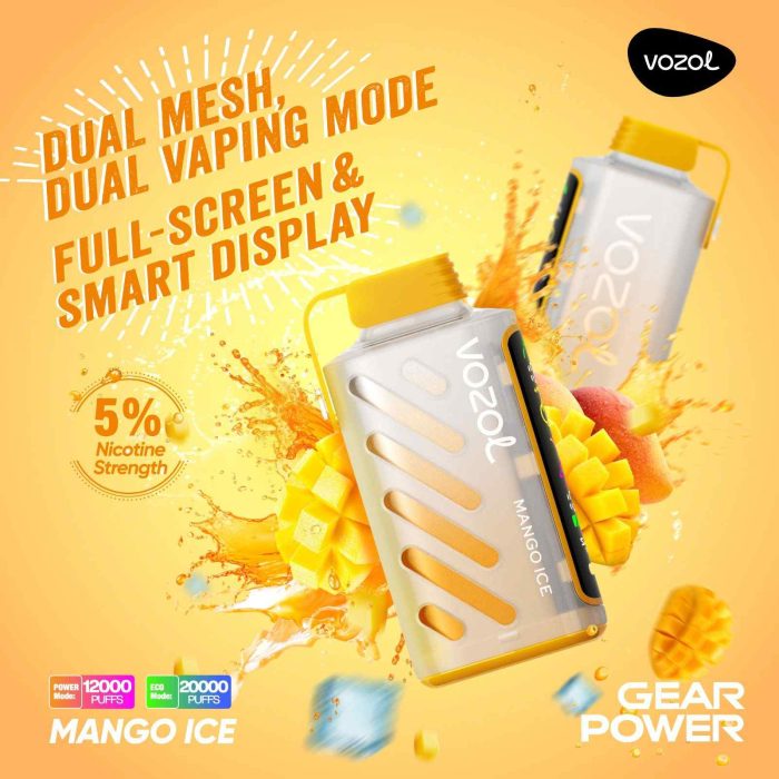 VOZOL Gear Power 20000 Puffs Disposable Vape in Dubai UAE - Image 4