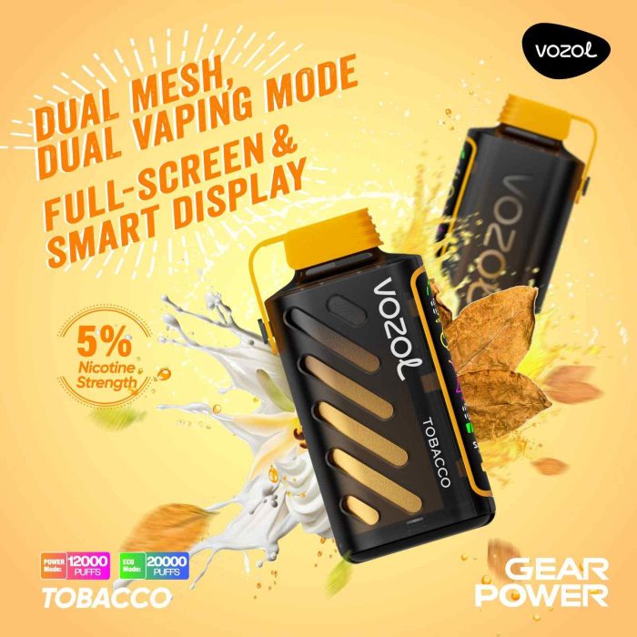 VOZOL Gear Power 20000 Puffs Disposable Vape in Dubai UAE - Image 12