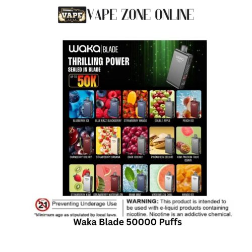 Waka Blade 50000 Puffs Disposable Vape In Dubai UAE