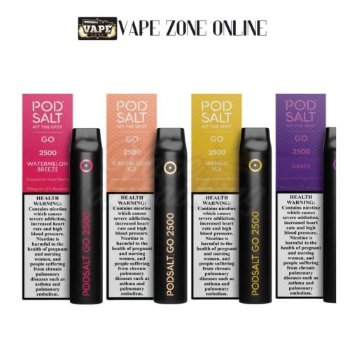 Pod Salt Go Disposable Vape 2500 Puffs