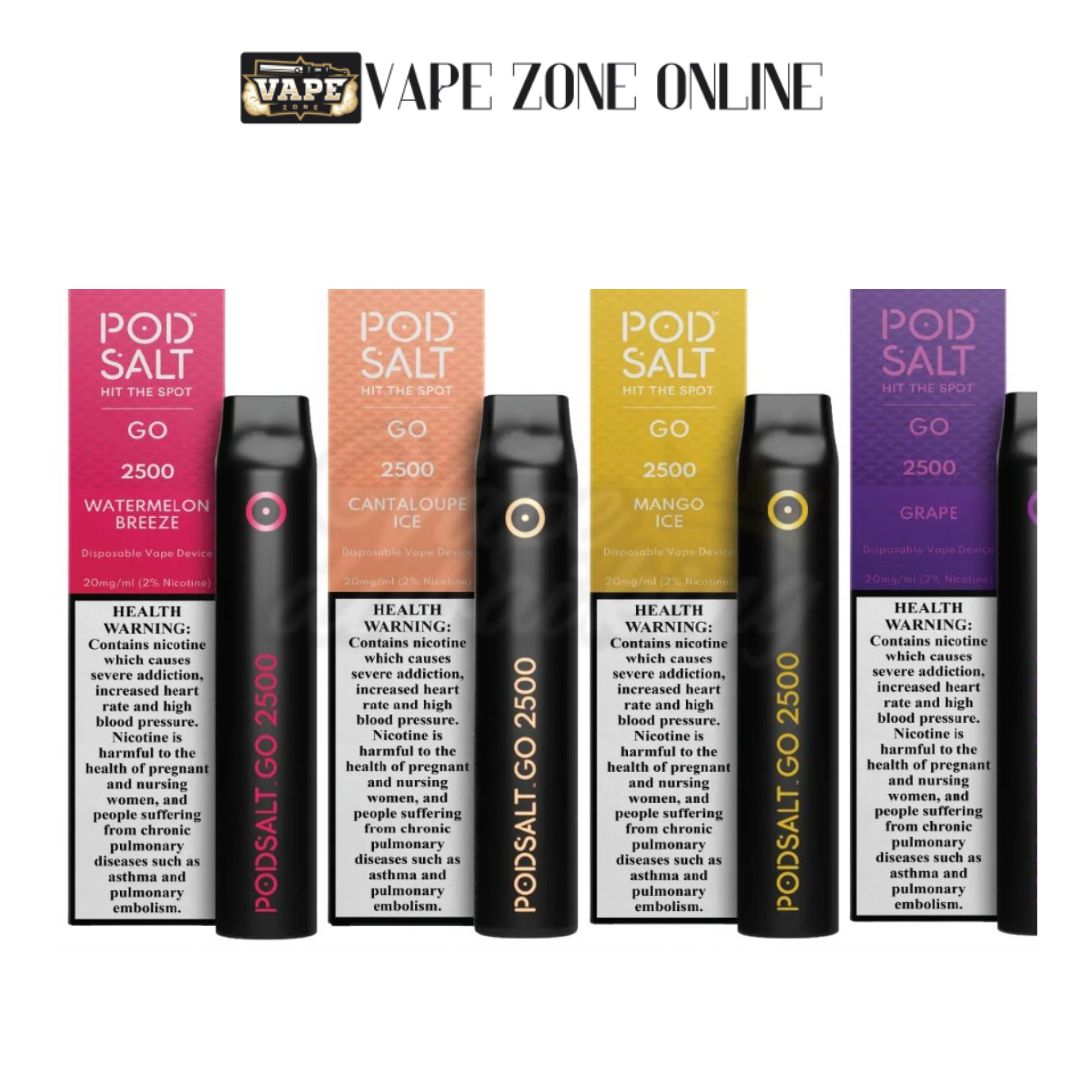 Pod Salt Go Disposable Vape 2500 Puffs In Dubai UAE