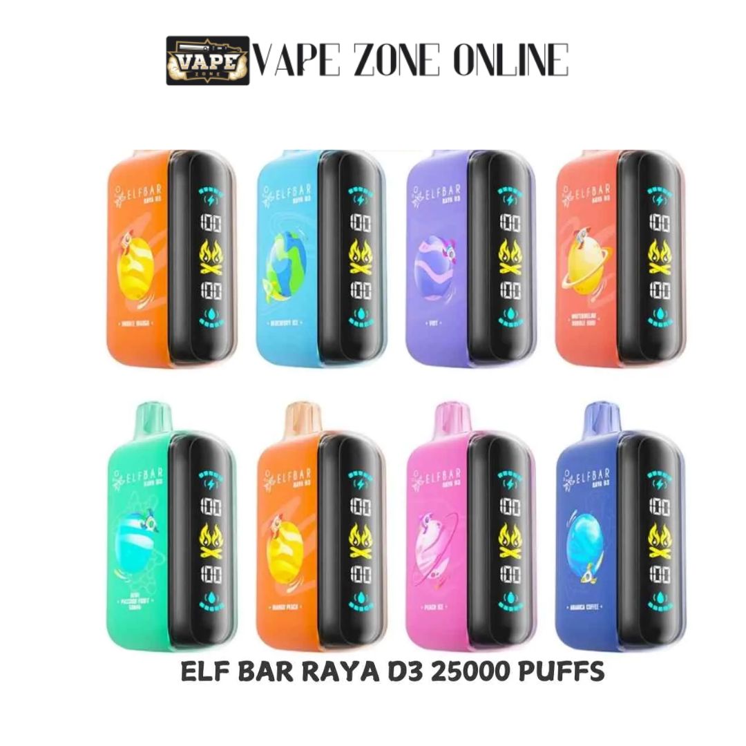 ELF BAR Raya D3 25000 Puffs Disposable Vape in UAE