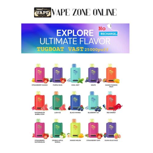 TUGBOAT VAST 25000 Puffs